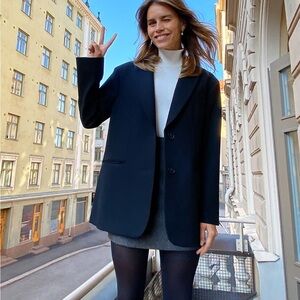 Wilfred Wool Boyfriend Blazer Jacket oversized